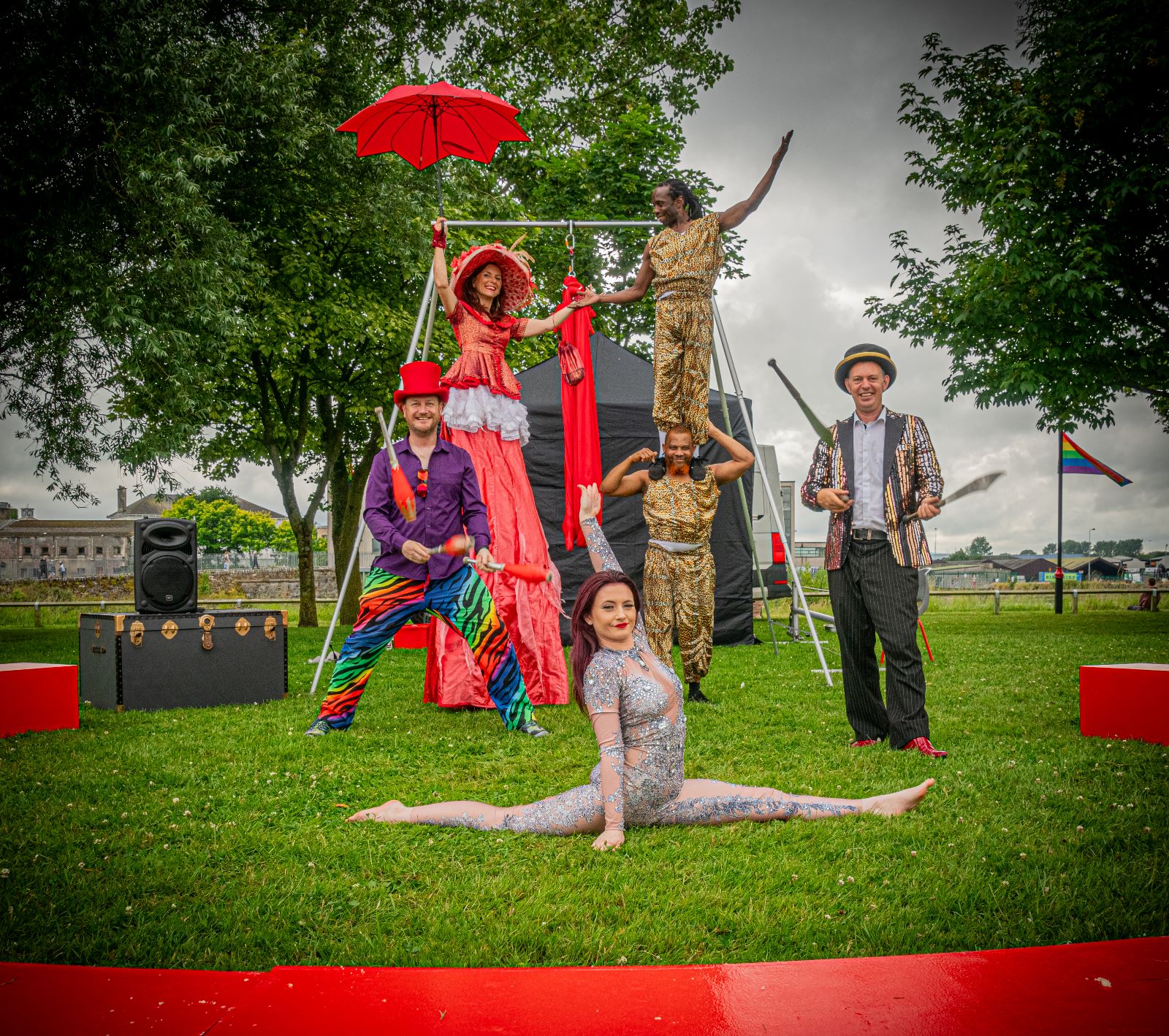 Circus Performers Dublin Ireland